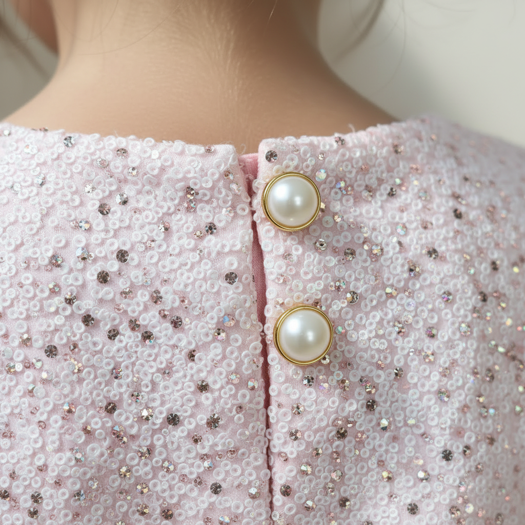 Ensemble Chanel luxe strass-Rose