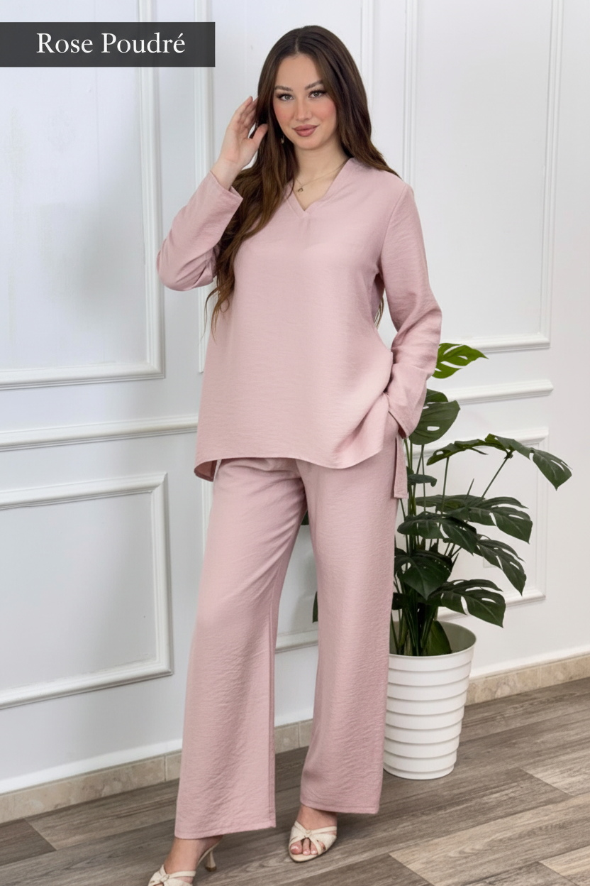 Ensemble Rose Poudré