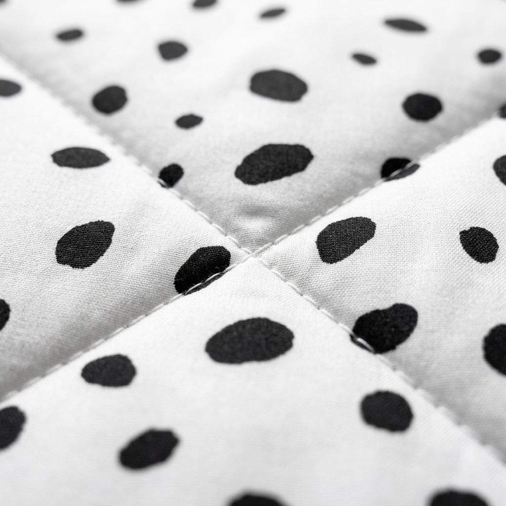 Zoom tissu dalmatien