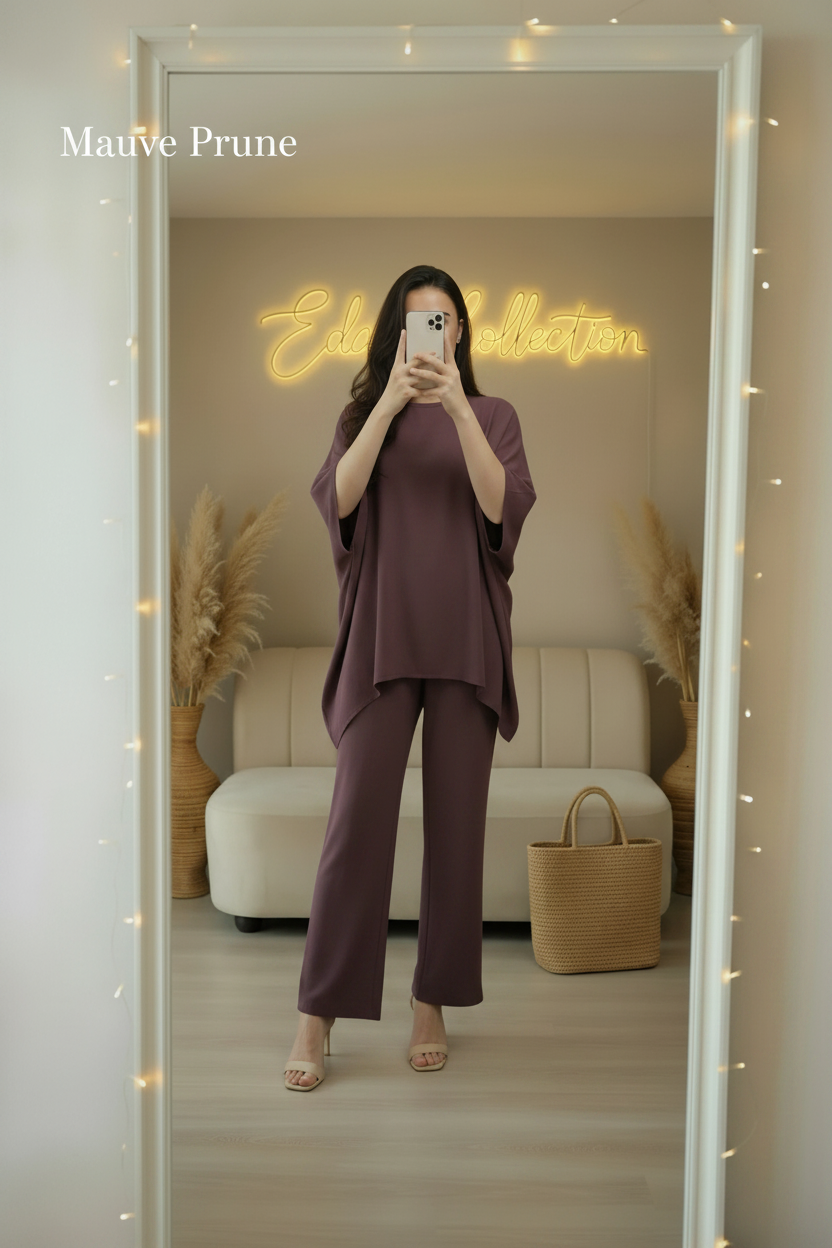 طقم لينان أوفرسايز Ensemble Summer lin oversized