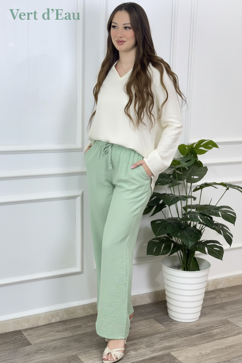 Pantalon Vert d'Eau