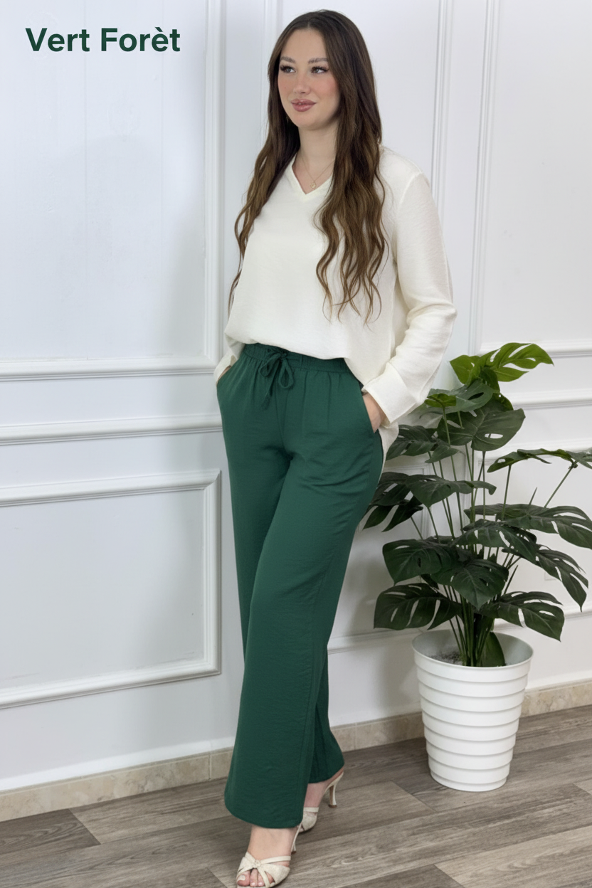 Pantalon Vert Forêt