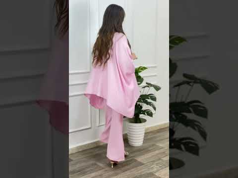 طقم لينان أوفرسايز Ensemble Summer lin oversized